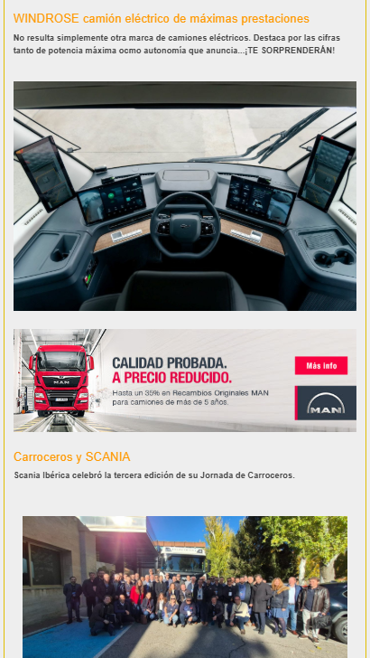La newsletter de los Encamionautas