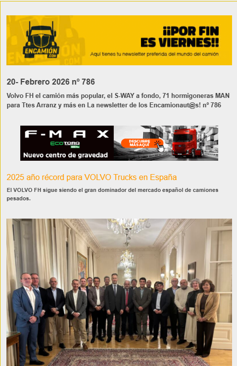 La newsletter de los Encamionaut@s nº 786