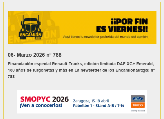 Newsletter de los Encamionaut@s nº 788
