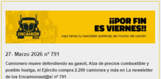 La newsletter de los Encamionautas nº 791 La newsletter de los Encamionautas nº 791