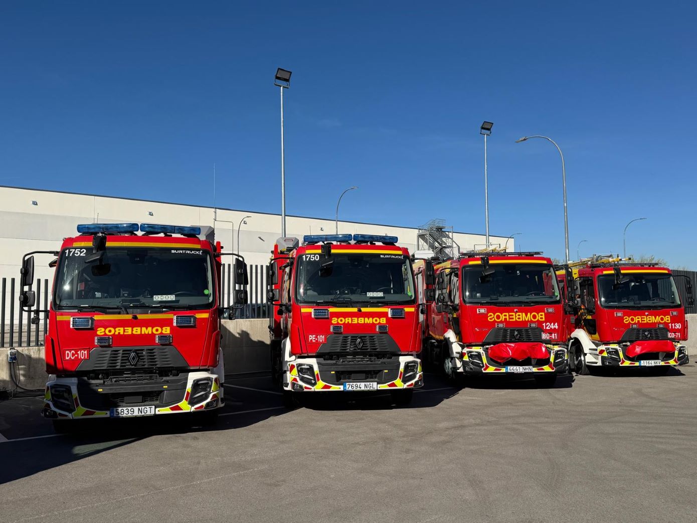 37 Renault Trucks D para los Bomberos del Ayuntamiento de Madrid