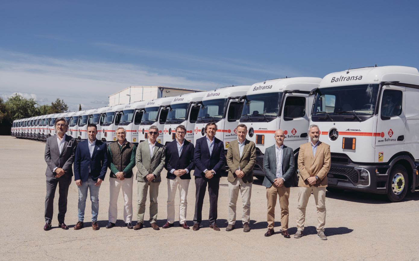 Baltransa renueva con 25 Actros ProCabin