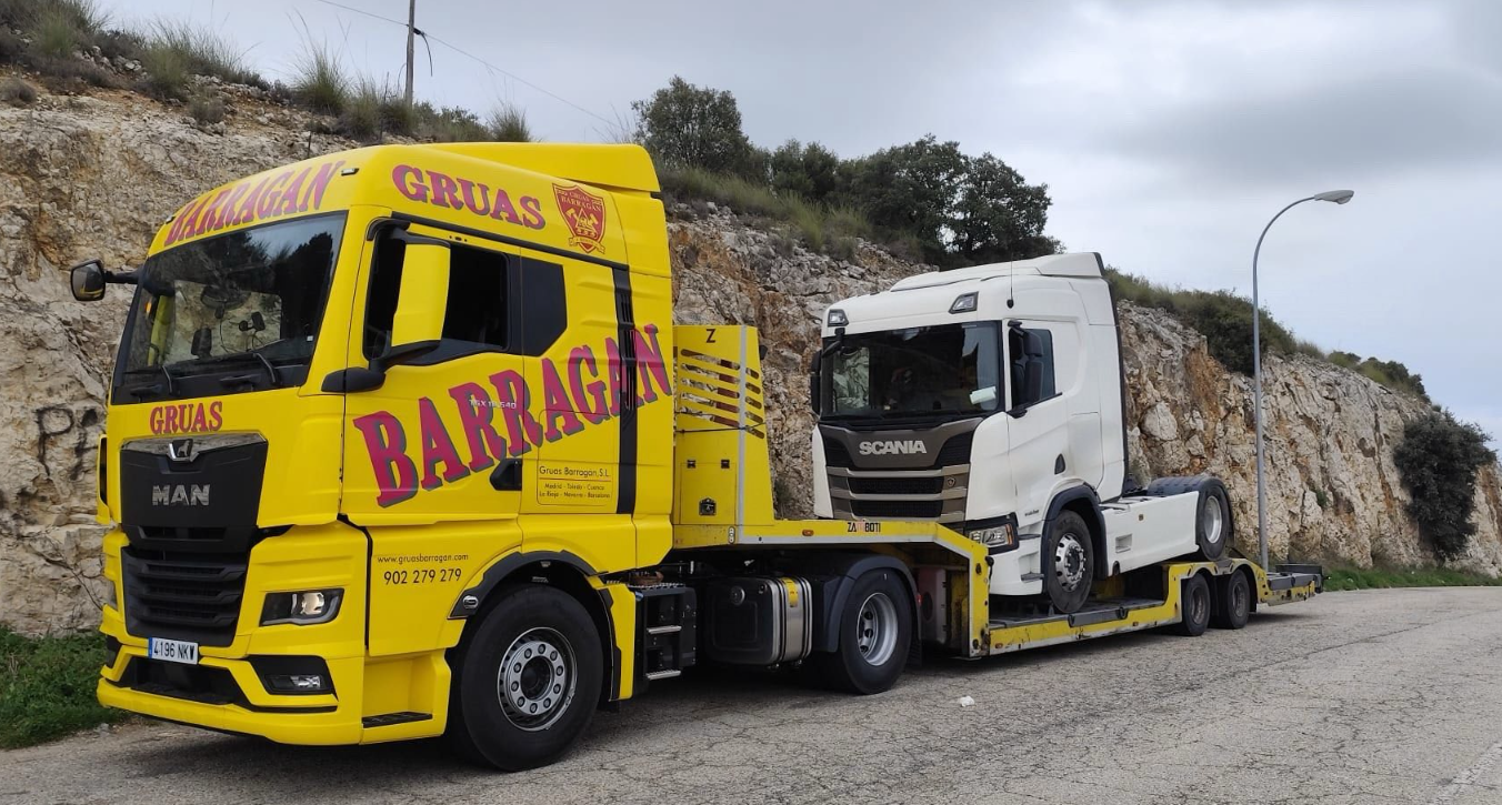 Grúas Barragán incorpora tres nuevos MAN TGX 18.540