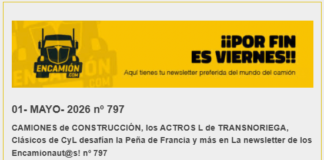 ¡La newsletter de los Encamionaut@s! nº 797