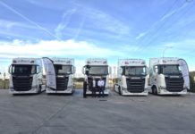 SKA Logistik con Scania V8