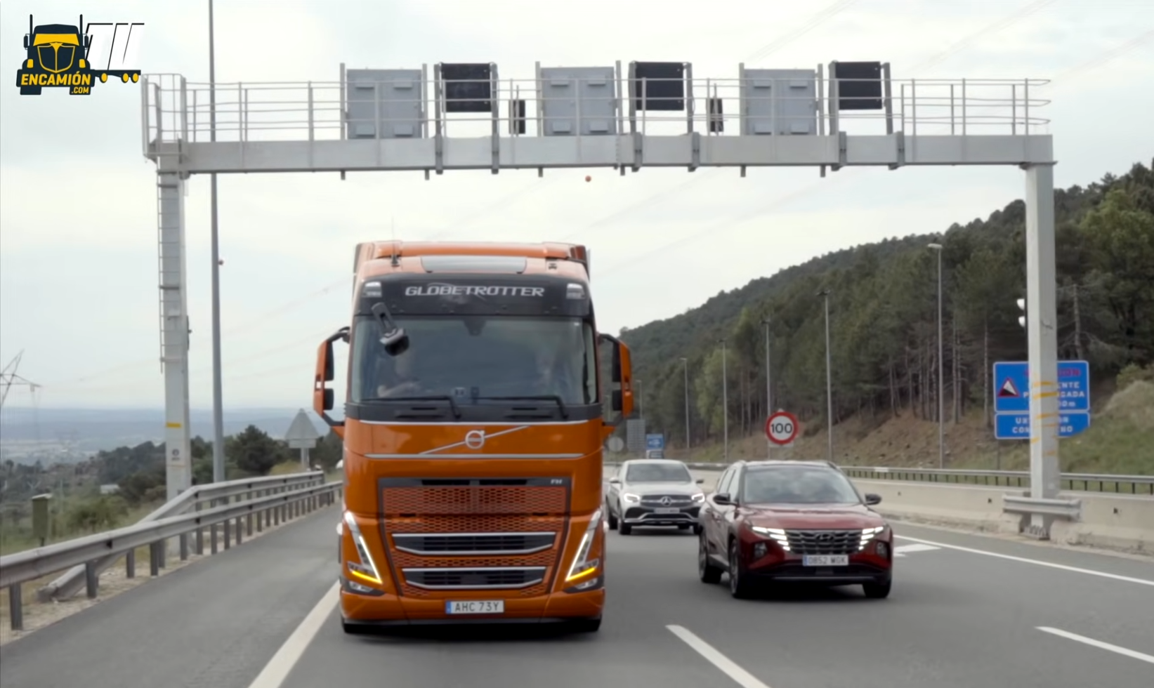 Tramo 1 autopista Ap6-A6 Prueba encamion