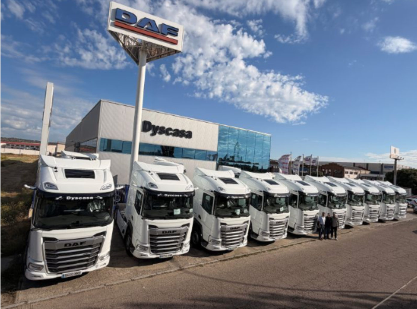 Talaexpres renueva su flota con 45 DAF XF