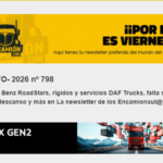 La newsletter de los Encamionaut@s nº 798