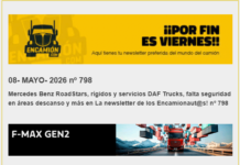 La newsletter de los Encamionaut@s nº 798