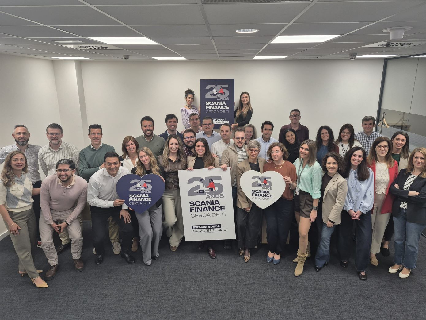 Scania Finance cumple 25 años