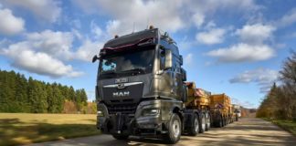 MAN presenta su TGX para transportes especiales de hasta 250 toneladas