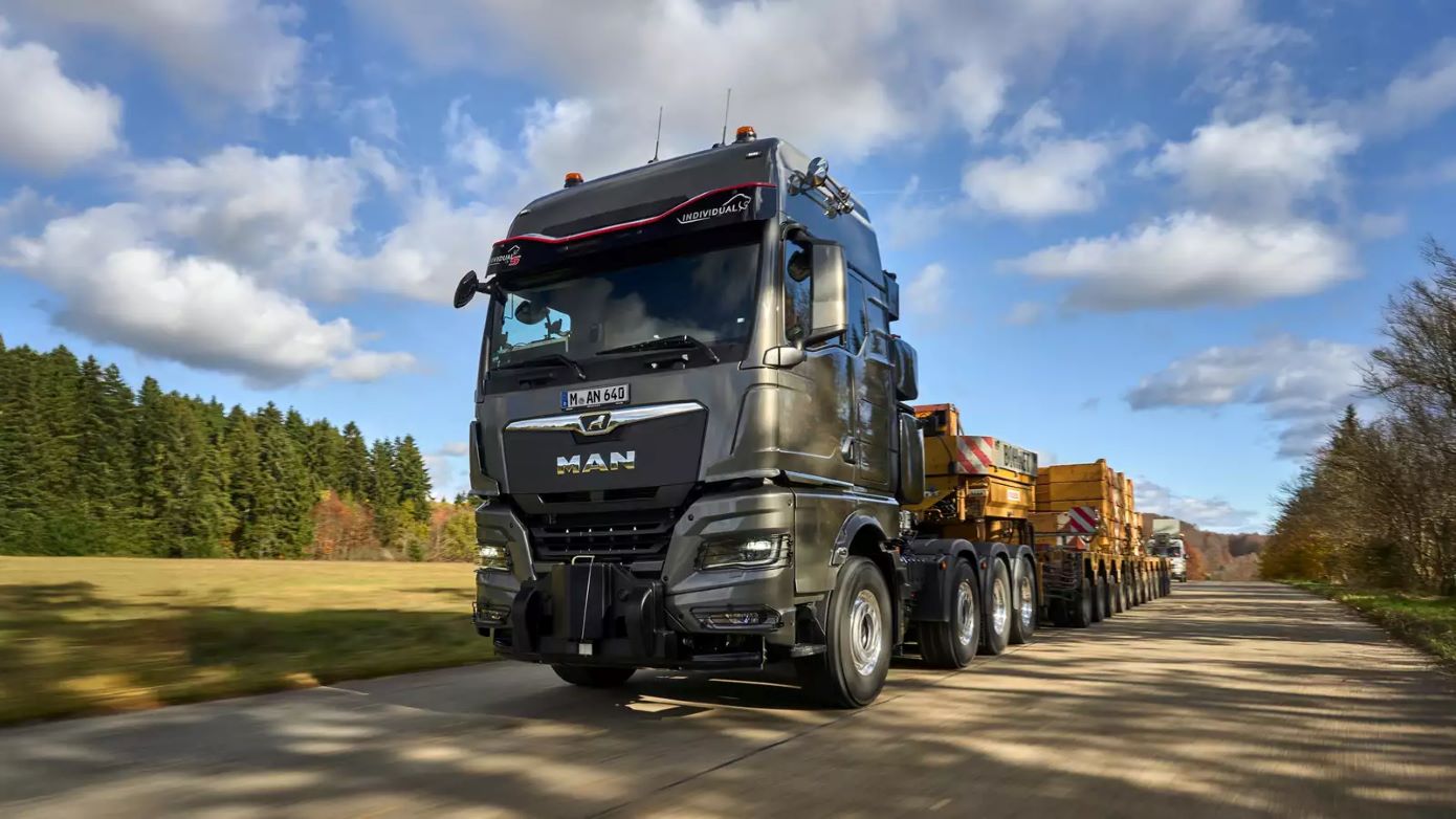 MAN presenta su TGX para transportes especiales de hasta 250 toneladas