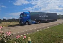 Al volante del Mercedes Benz eActros 600 con 41T Superando los Picos de Europa y Trasosmontes del Alto Douro Al volante del eActros 600 de la Conexión Iberia con el cual superamos los Picos de Europa con 41 T y un consumo medio de 109 Kwh con cero emisiones.