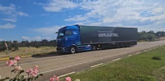 Al volante del Mercedes Benz eActros 600 con 41T Superando los Picos de Europa y Trasosmontes del Alto Douro Al volante del eActros 600 de la Conexión Iberia con el cual superamos los Picos de Europa con 41 T y un consumo medio de 109 Kwh con cero emisiones.