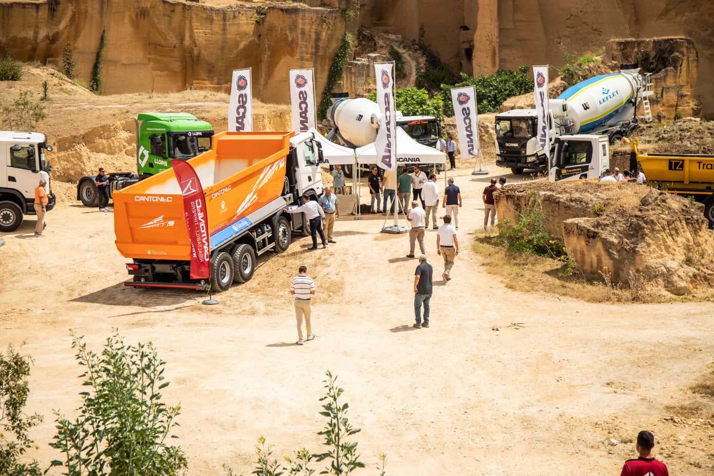 Scania refuerza su compromiso con el sector de la construcción