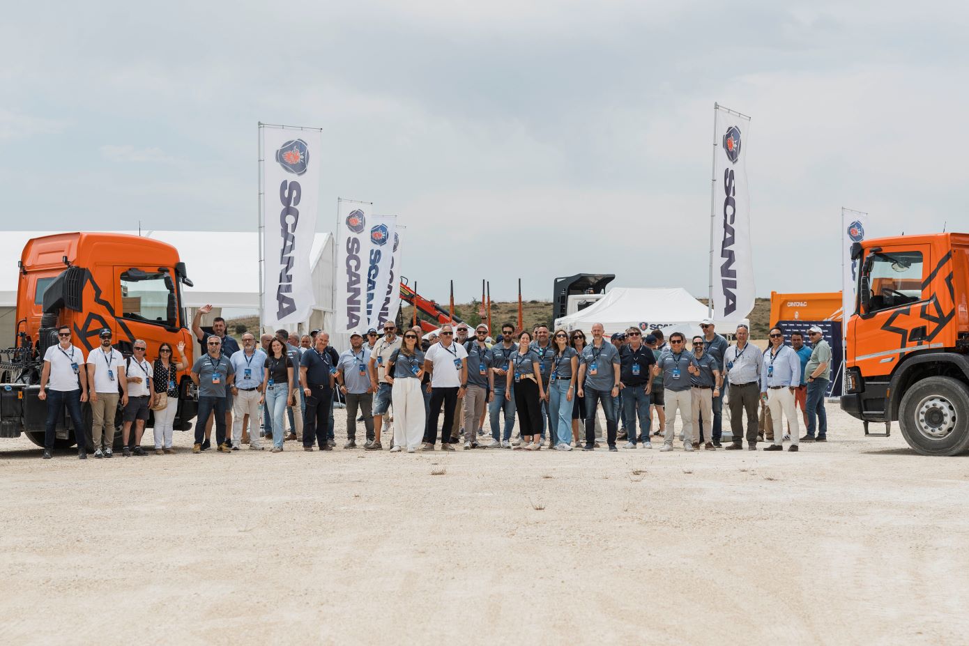Scania refuerza su compromiso con el sector de la construcción