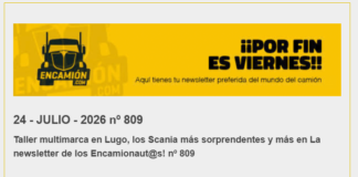 La newsletter de los Encamionautas nº 809