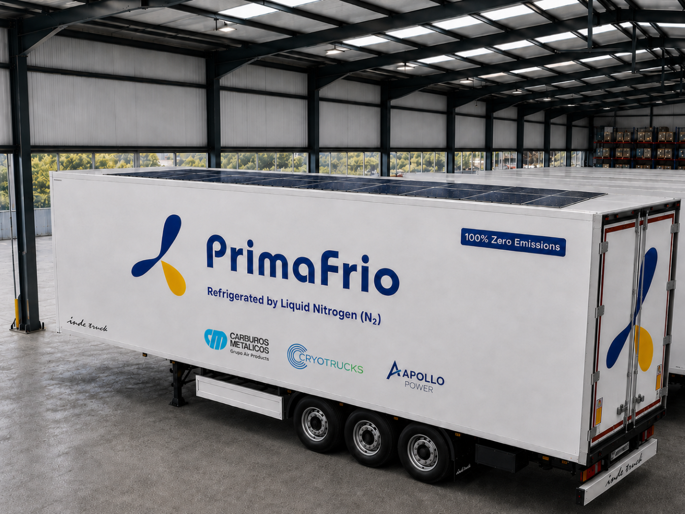 Primafrio prueba con éxito la refrigeración con nitrógeno líquido Primafrio prueba con éxito la refrigeración con nitrógeno líquido