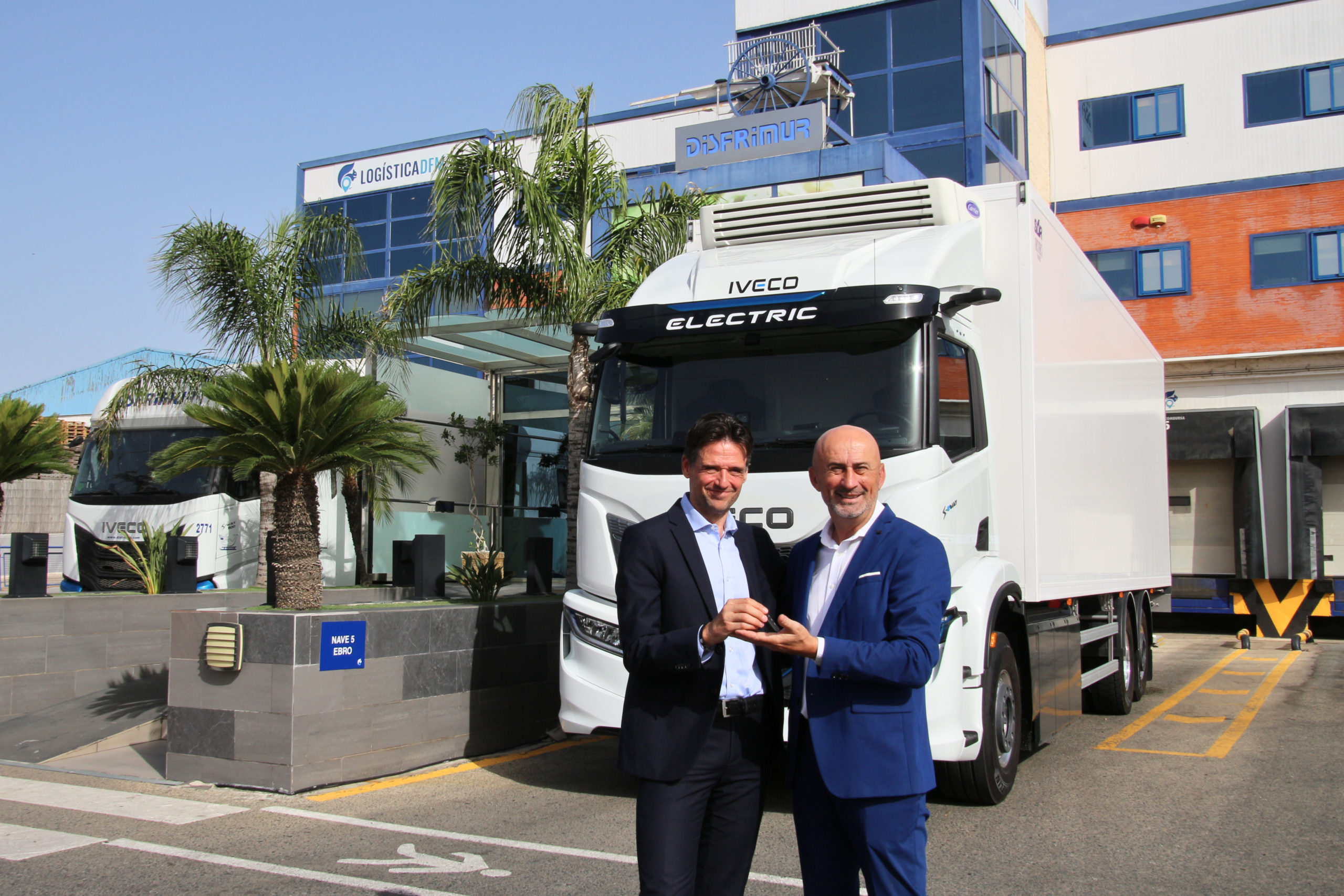El primer IVECO eléctrico para Disfrimur