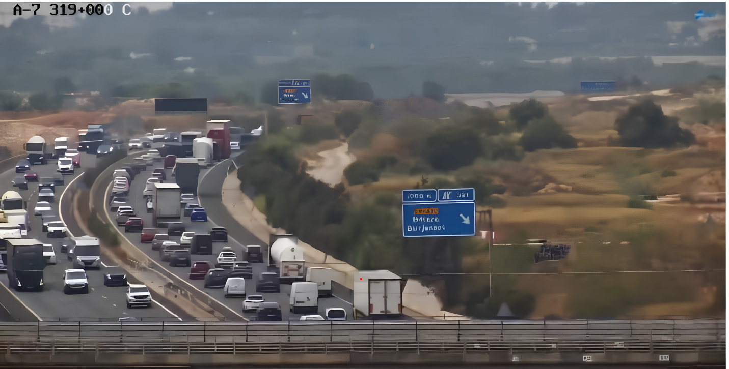 FVET denuncia el "colapso total" del by-pass de Valencia 
