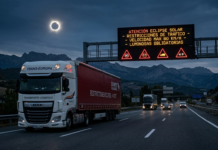 El eclipse del 12 de agosto restringe el tráfico pesado en España