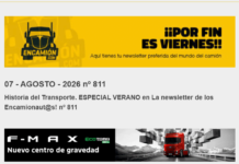 La newsletter de los Encamionautas nº 811