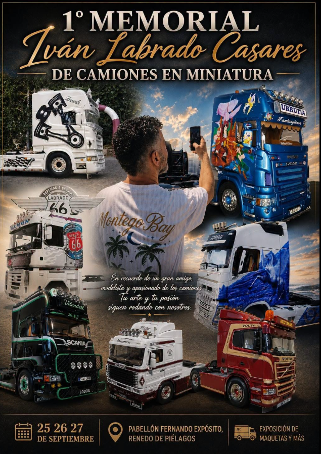 I MEMORIAL IVÁN LABRADO CASARES DE CAMIONES EN MINIATURA