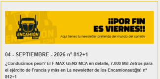 La newsletter de los Encamionaut@s nº 812+1