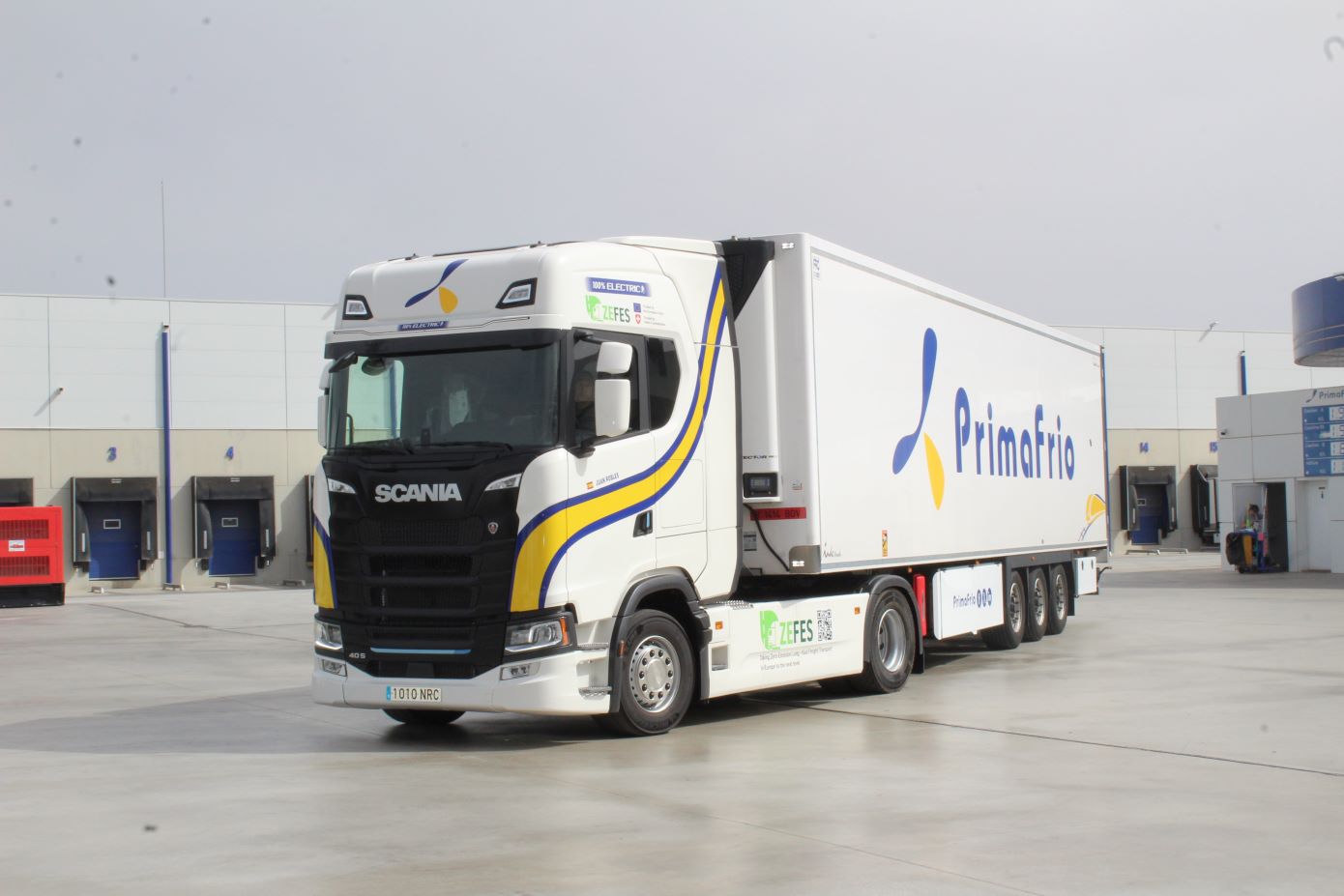 Scania y Primafrio aceleran el transporte pesado de cero emisiones con ZEFES Scania y Primafrio aceleran el transporte pesado de cero emisiones con ZEFES