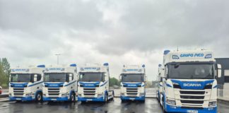 Grupo Pico renueva su flota con 20 tractoras Scania Super