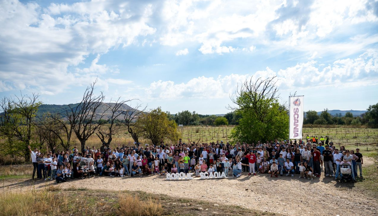El Bosque Scania se traslada a Torrejón con 4.488 nuevos árboles