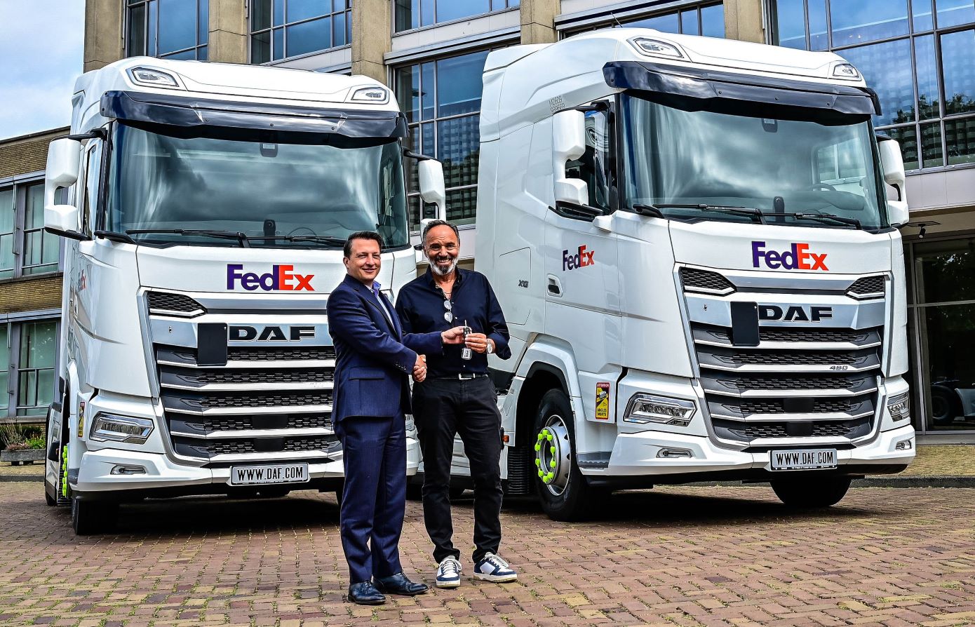 DAF suministrará 131 camiones a FedEx para su flota europea