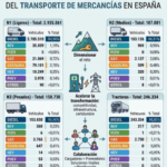 El diésel domina el parque de mercancías