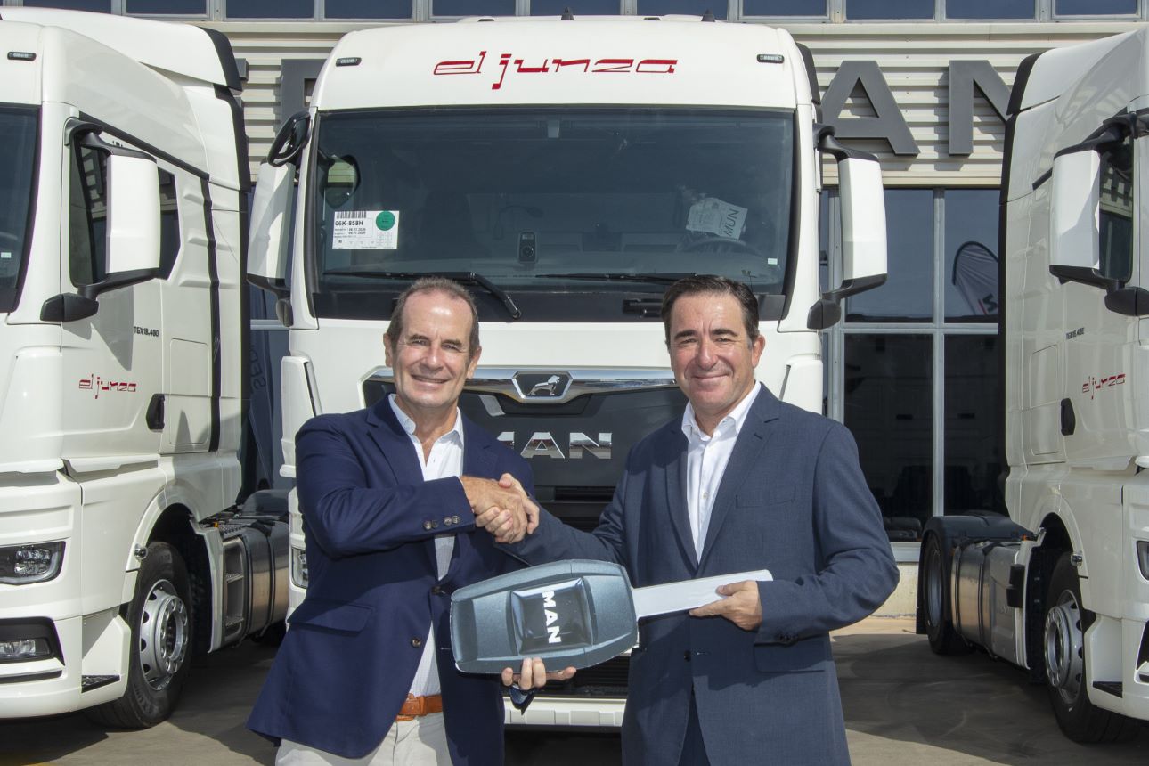 Transportes El Junza incorpora 60 MAN TGX