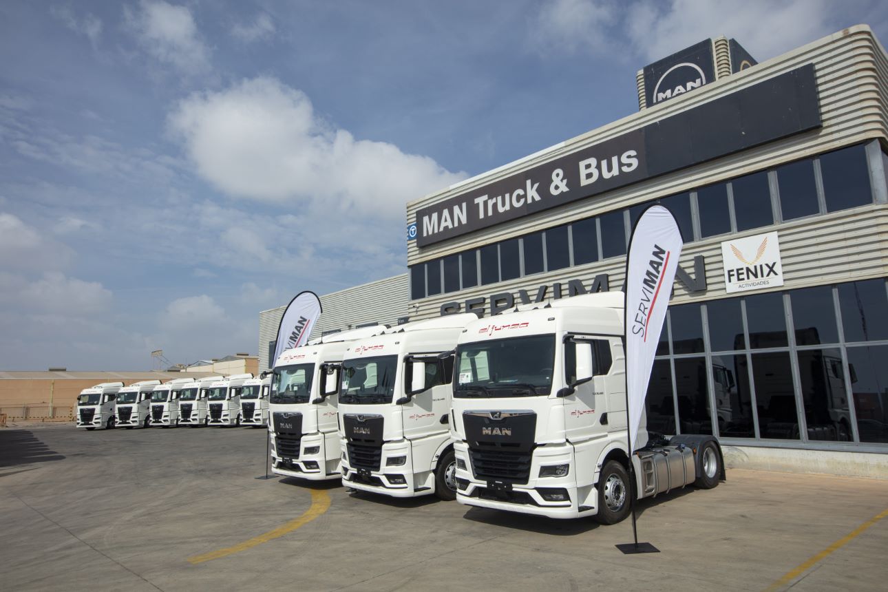 Transportes El Junza incorpora 60 MAN TGX